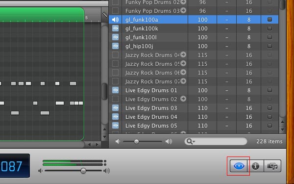How to make a drum loop in garageband ipad